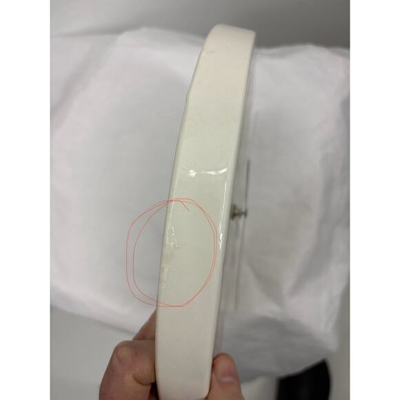 SantaBear 1994 10 Year Commemorative Ceramic Clock - Picture 4 of 8